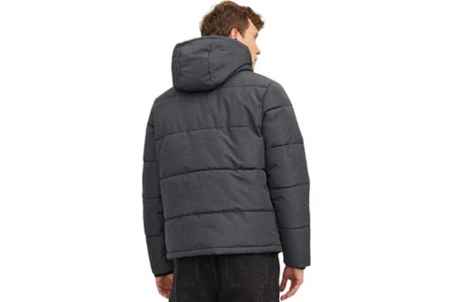 Jack And Jones Jjmason Μπουφάν Puffer Ανδρικό (12236044 DARK GREY MELANGE)