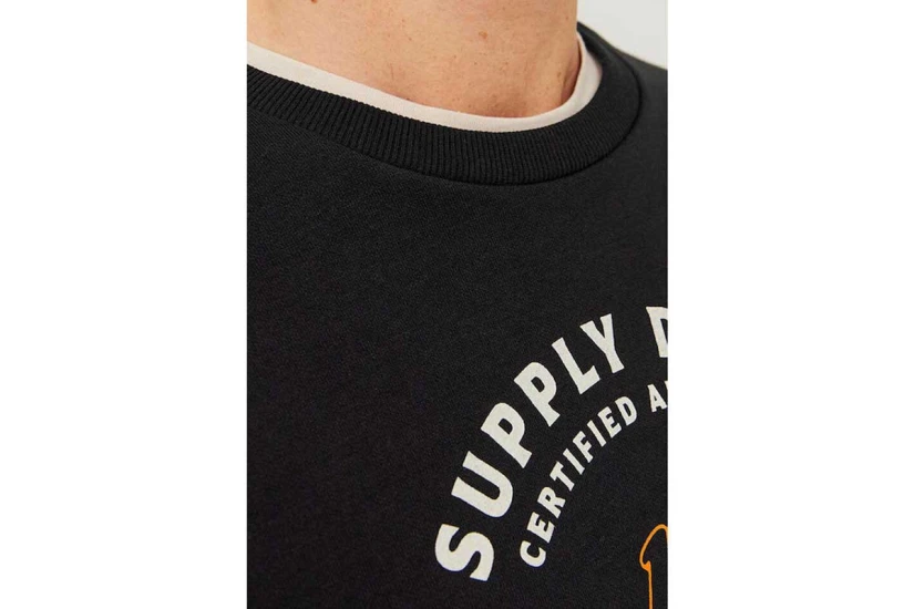 Jack And Jones Jjmikk Sweat Crew Neck Μπλούζα Με Λαιμόκοψη Ανδρική 