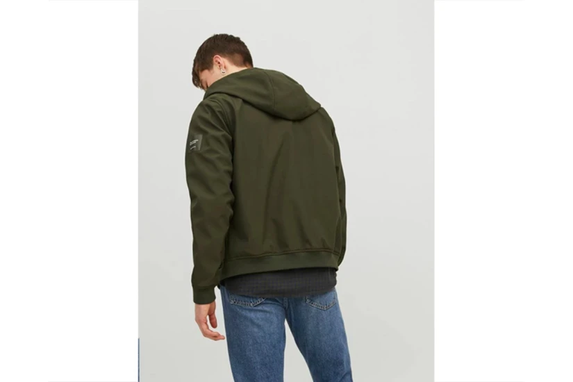 Jack And Jones Jjebasic Softshell Hood  Noos Μπουφάν Αντιανεμικό Ανδρικό 