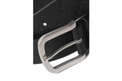 Jack And Jones Jacharry Embossed Belt Noos Ζώνη Casual (12236466 BLACK)
