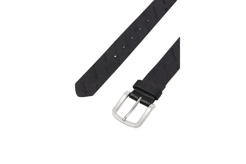 Jack And Jones Jacharry Embossed Casual Ζώνη Μαύρη