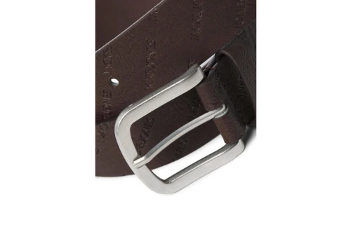Jack And Jones Jacharry Embossed Belt Noos Ζώνη Casual (12236466 BROWN STONE)