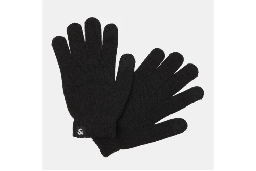 Jack And Jones Jacbarry Knitted Γάντια Χειμερινά (12236562 BLACK)