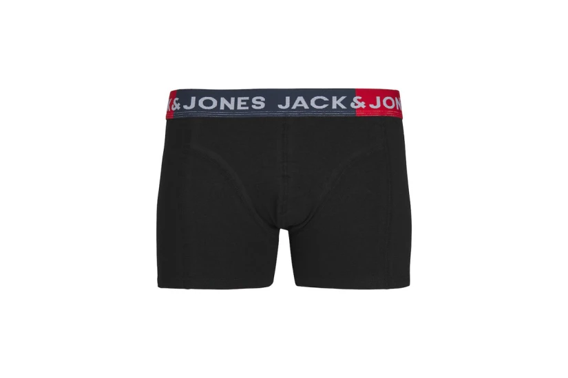 Jack And Jones Jaccolor Block Εσώρουχο Boxer 3-Τεμάχια (12237415 BLACK)