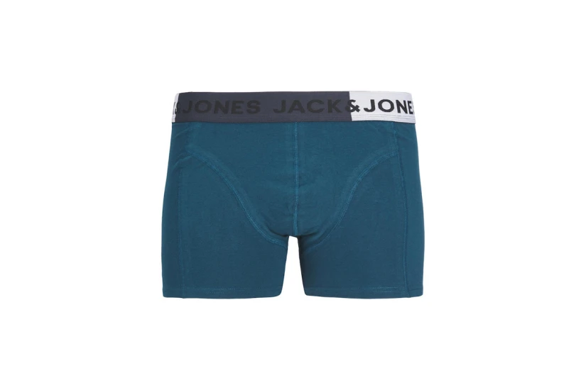 Jack And Jones Jaccolor Block Εσώρουχο Boxer 3-Τεμάχια (12237415 BLACK)