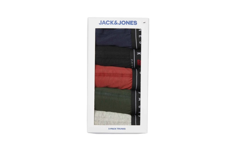 Jack And Jones Jacnagee Εσώρουχο Boxer 5-Τεμάχια (12237451 NAVY BLAZER)