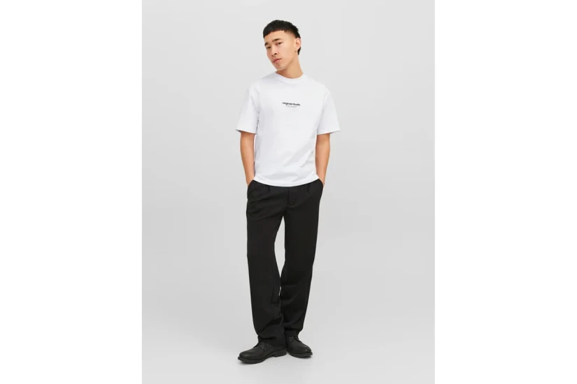 Jack And Jones Jorvesterbro Ανδρικό Κοντομάνικο T-Shirt Λευκό
