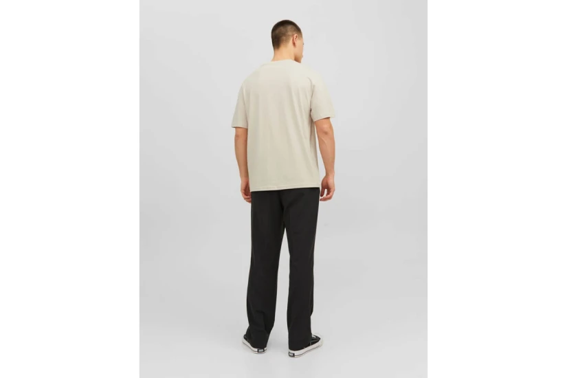 Jack And Jones Jorvesterbro Ανδρικό Κοντομάνικο T-Shirt Μπεζ