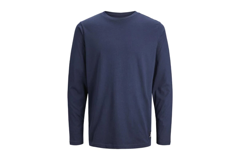 Jack And Jones Jacbasic Label Ls Tee And Pants Σετ Πιτζάμας Ανδρική 