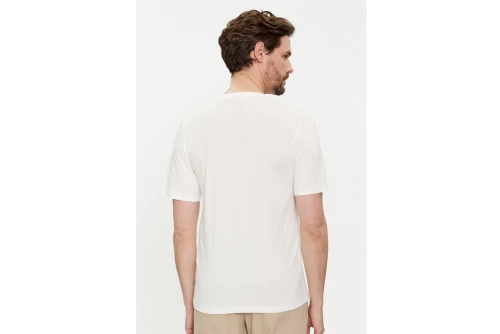 Jack And Jones Jjsetra Tee Ss Crew Neck T-Shirt Ανδρικό (12247985 CLOUD DANCER)