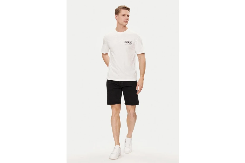 Jack & Jones Ανδρικό Κοντομάνικο T-Shirt Λευκό