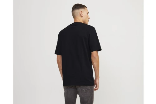 Jack And Jones Jorlafayette Pocket Ss Crew T-Shirt Ανδρικό (12250435 BLACK)