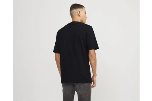 Jack And Jones Jorlafayette Pocket Ss Crew T-Shirt Ανδρικό (12250435 BLACK)
