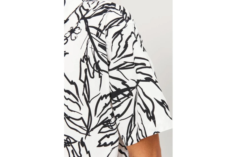 Jack And Jones Jorlafayette Aop Shirt Ss Ln Πουκάμισο Κοντομάνικο Ανδρικό