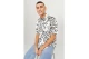 Jack And Jones Jorlafayette Aop Shirt Ss Ln Πουκάμισο Κοντομάνικο Ανδρικό