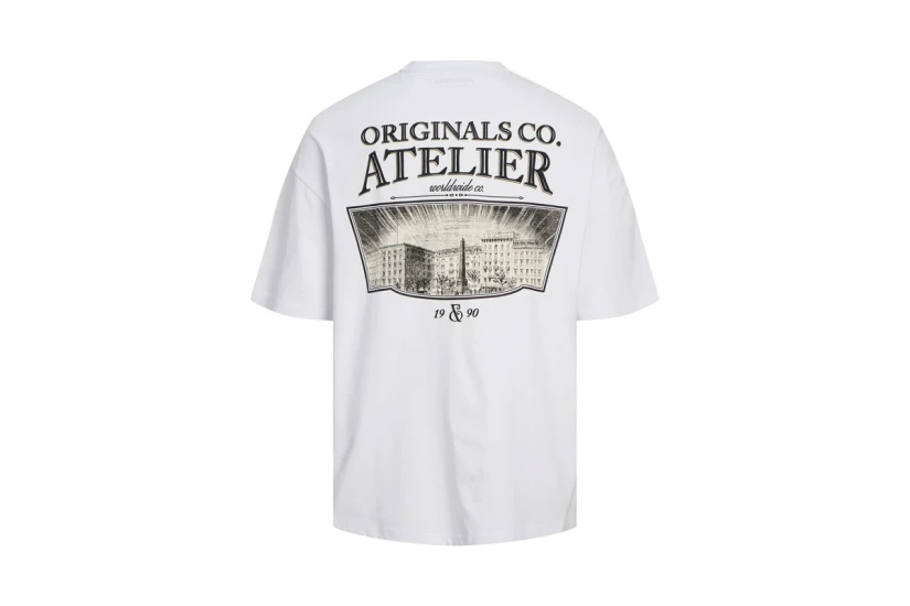 Jack And Jones Jorsantorini Graphic  Ss Crew Neck Sn T-Shirt Ανδρικό