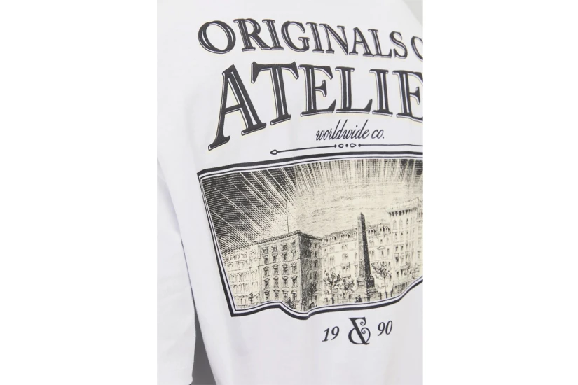 Jack And Jones Jorsantorini Graphic  Ss Crew Neck Sn T-Shirt Ανδρικό