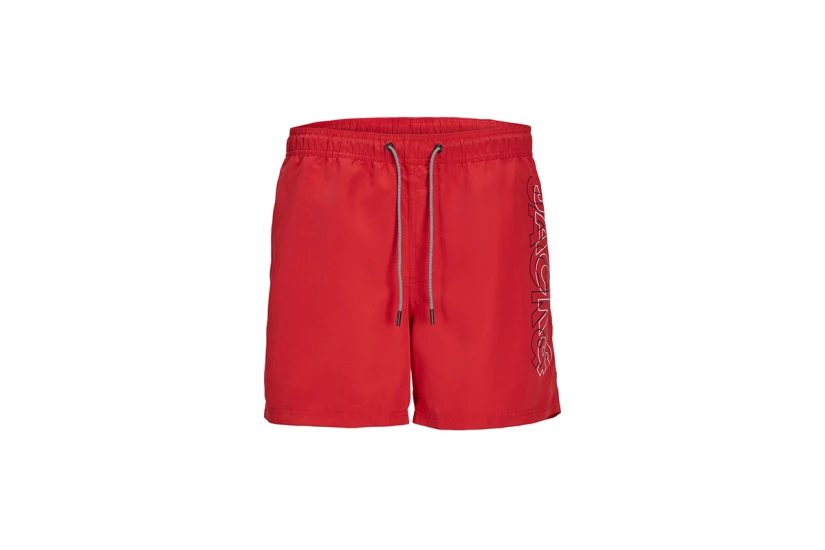 Jack And Jones Ανδρικό Μαγιό Σορτς Κόκκινο