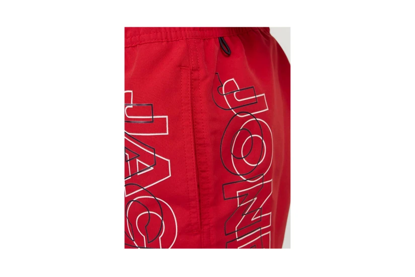 Jack And Jones Ανδρικό Μαγιό Σορτς Κόκκινο