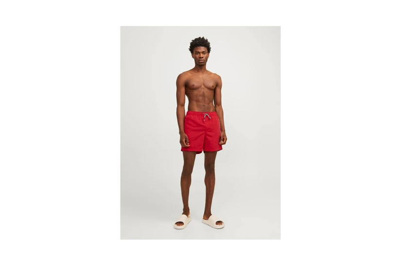 Jack And Jones Ανδρικό Μαγιό Σορτς Κόκκινο