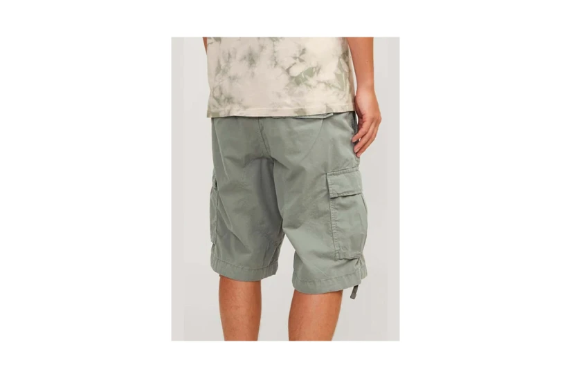 Jack And Jones Cargo Ανδρική Βερμούδα Χακί