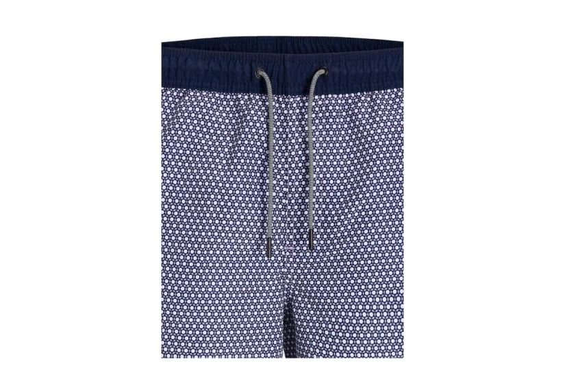 Jack And Jones Ανδρικό Μαγιό Βερμούδα Μπλε Σκούρο, Λευκό, Λιλά