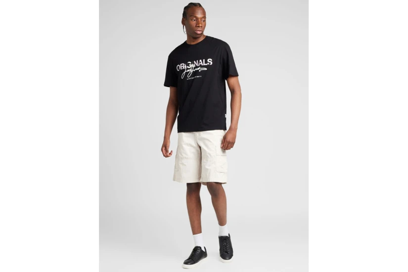 Jack And Jones Ανδρική Βερμούδα Εκρού