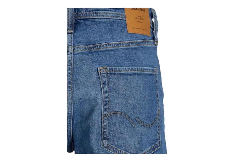 Jack & Jones Chris Original Ανδρική Βερμούδα Τζιν Μπλε