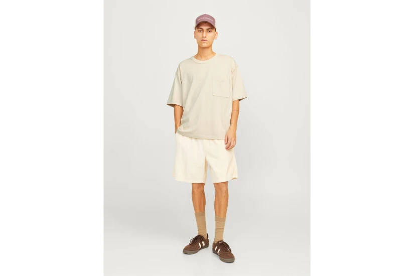 Jack & Jones Ανδρικό Κοντομάνικο T-Shirt Μπεζ