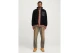 Jack & Jones Ανδρικό Sherpa Μπουφάν Μαύρο