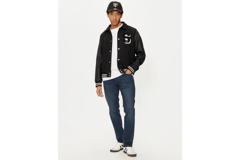 Jack & Jones Ανδρικό Bomber Μπουφάν Μαύρο