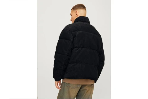 Jack And Jones Jorbronx Corduroy Μπουφάν Puffer Ανδρικό (12260464 BLACK)