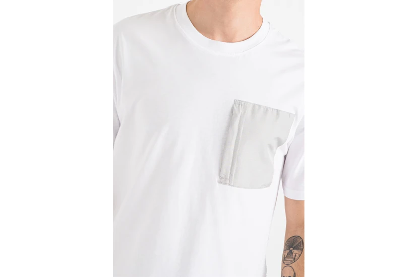 Jack And Jones Ανδρικό Κοντομάνικο T-Shirt Λευκό