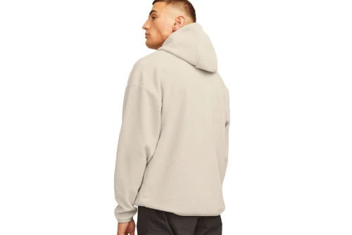 Jack And Jones Jcoalpine Fleece Sweat Hoodie Ανδρικό (12262728 MOONBEAM)