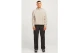 Jack And Jones Fleece Ανδρικό Φούτερ Με Κουκούλα Εκρού