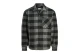 Jack And Jones Ανδρικό Μακρυμάνικο Πουκάμισο Ανθρακί, Μαύρο
