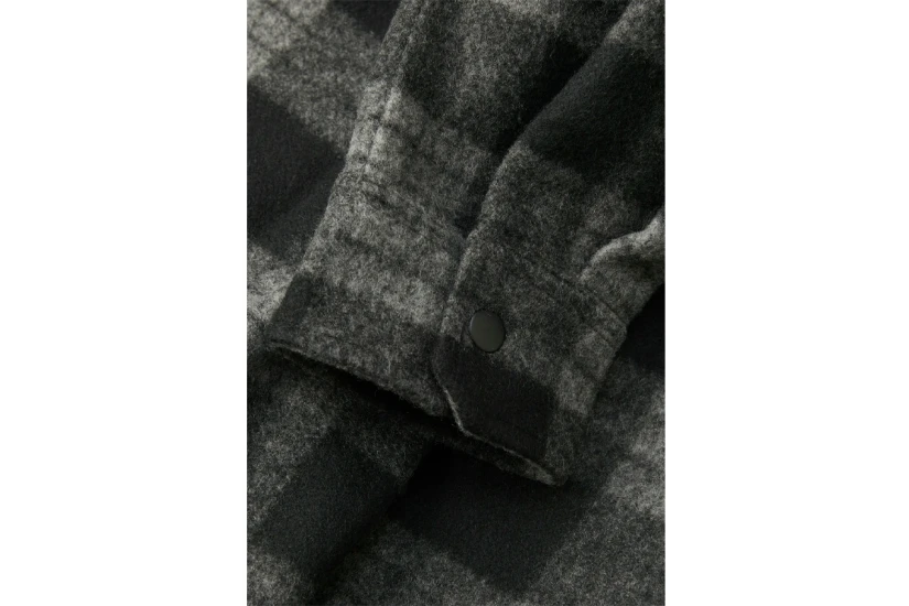 Jack And Jones Ανδρικό Μακρυμάνικο Πουκάμισο Ανθρακί, Μαύρο