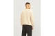 Jack And Jones Ανδρική Μακρυμάνικη Πλεκτή Μπλούζα Μπεζ