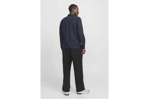 Jack And Jones Jcocharlie Check Shirt Ls Πουκάμισο Μακρυμάνικο Ανδρικό (12266044 INKWELL)