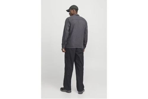 Jack And Jones Jcocharlie Check Shirt Ls Πουκάμισο Μακρυμάνικο Ανδρικό (12266044 PAVEMENT)