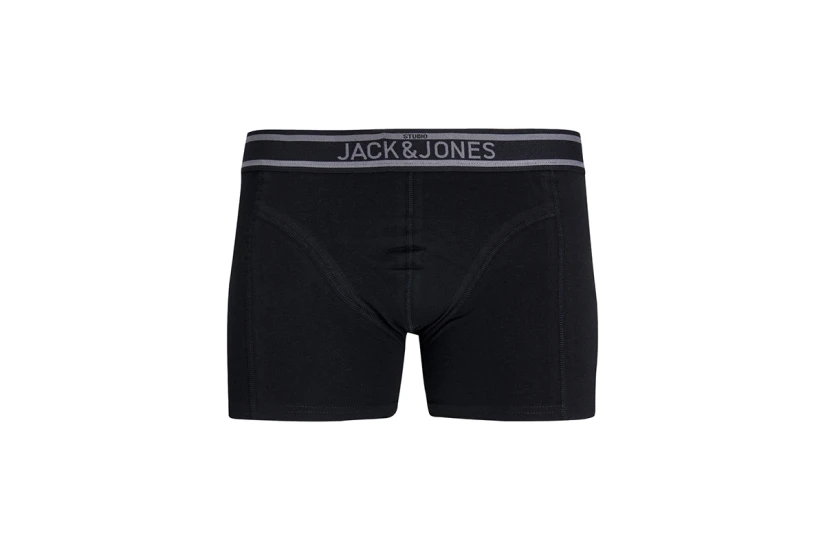 Jack And Jones Jacmarc Ανδρικά Μπόξερ Εσώρουχα Μαύρα 3 Τεμάχια