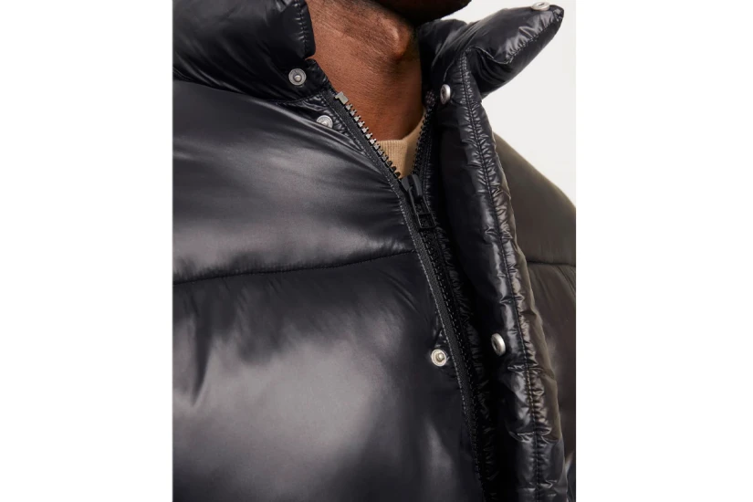 Jack & Jones Ανδρικό Puffer Μπουφάν Μαύρο