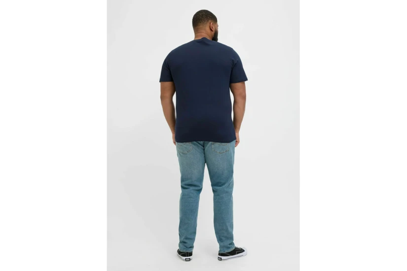 Jack And Jones Ανδρικό Κοντομάνικο T-Shirt Μπλε Σκούρο