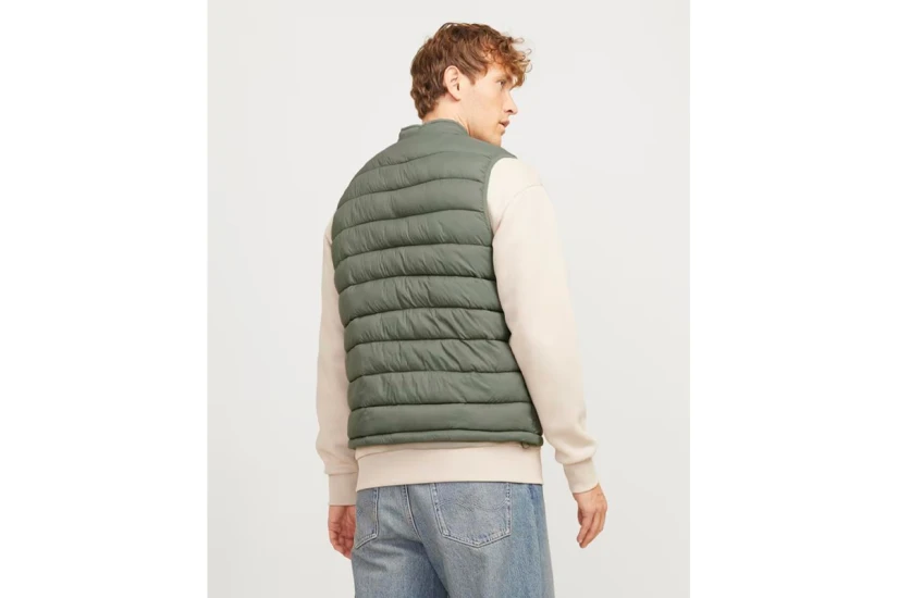 Jack & Jones Jjmac Light Bodywarmer Ανδρικό Μπουφάν Πράσινο