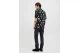 Jack & Jones Ejeff Charge Resort Ανδρικό Κοντομάνικο Πουκάμισο Μαύρο, Λευκό