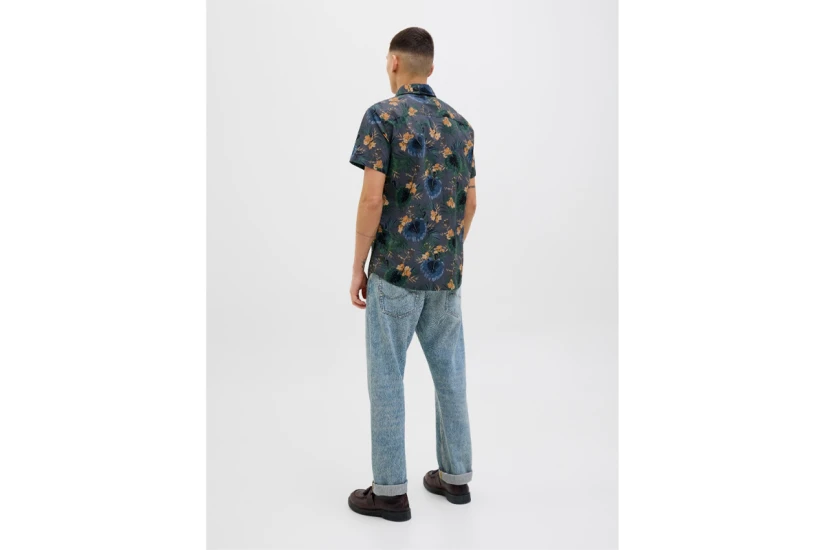 Jack & Jones Hawaii Aop Ανδρικό Κοντομάνικο Πουκάμισο Πολύχρωμο