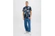 Jack & Jones Hawaii Aop Ανδρικό Κοντομάνικο Πουκάμισο Πολύχρωμο