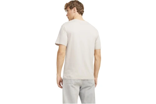 Jack And Jones Jjtaka Ss Crew Neck T-Shirt Ανδρικό (12269369 MOONBEAM)
