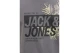 Jack And Jones Jjjaxon Ανδρικό Κοντομάνικο T-Shirt Ανθρακί