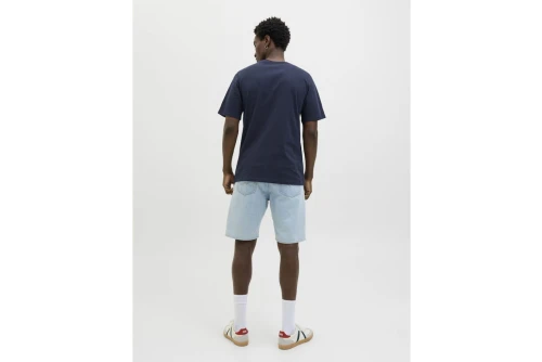 Jack And Jones Jjjaxon T-Shirt Ανδρικό (12269390 SKY CAPTAIN)